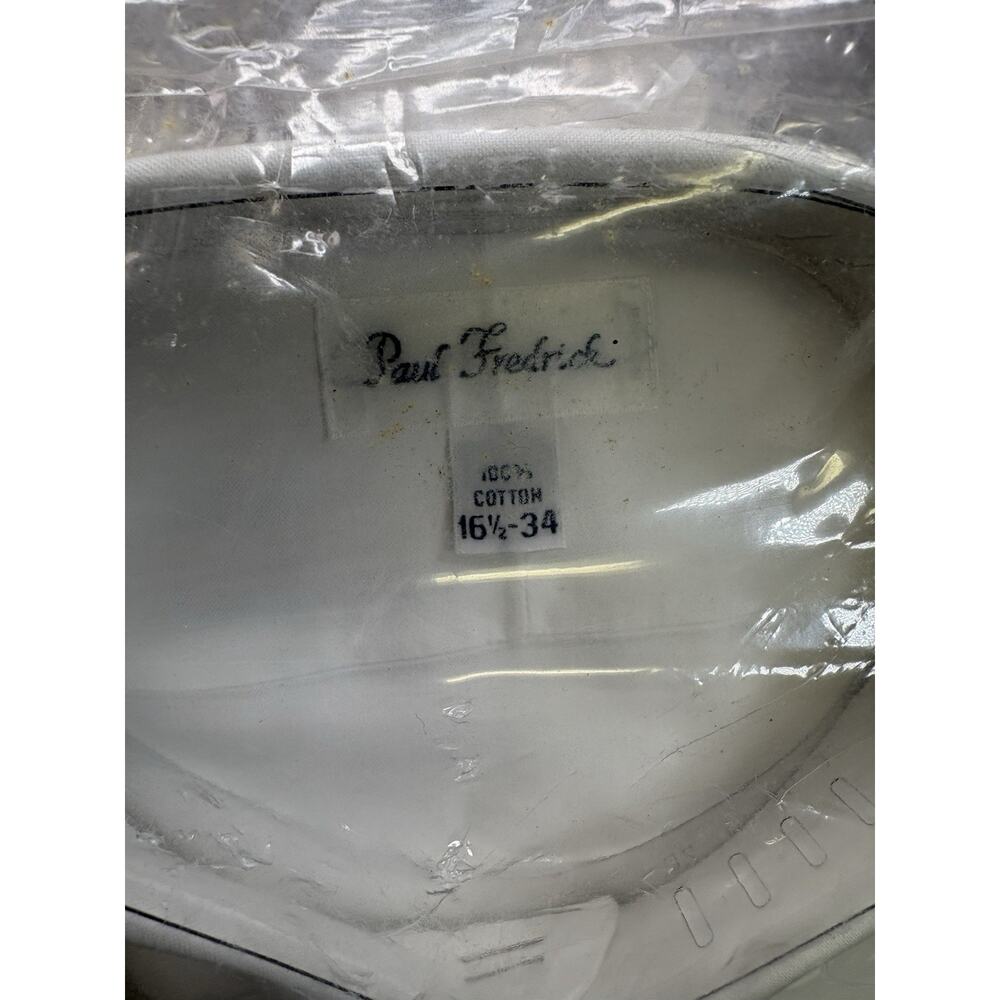 Lot of 3 NEW IN PACKAGES PAUL FREDERICK SHIRTS 16 1/2 -34 - Picture 2 of 7